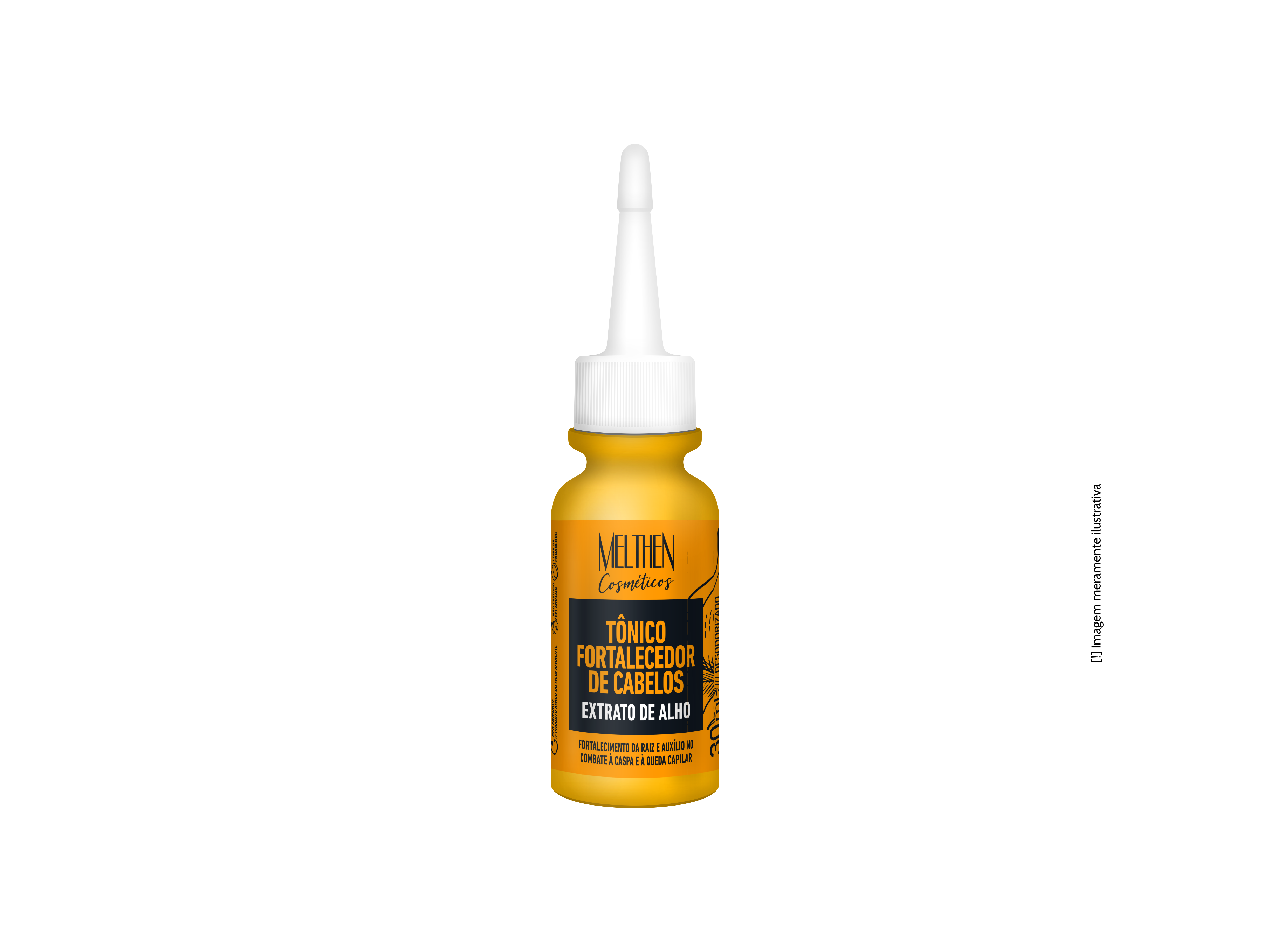 TONICO FORT.DE CABELOS C/EXT.DE ALHO 30 ML