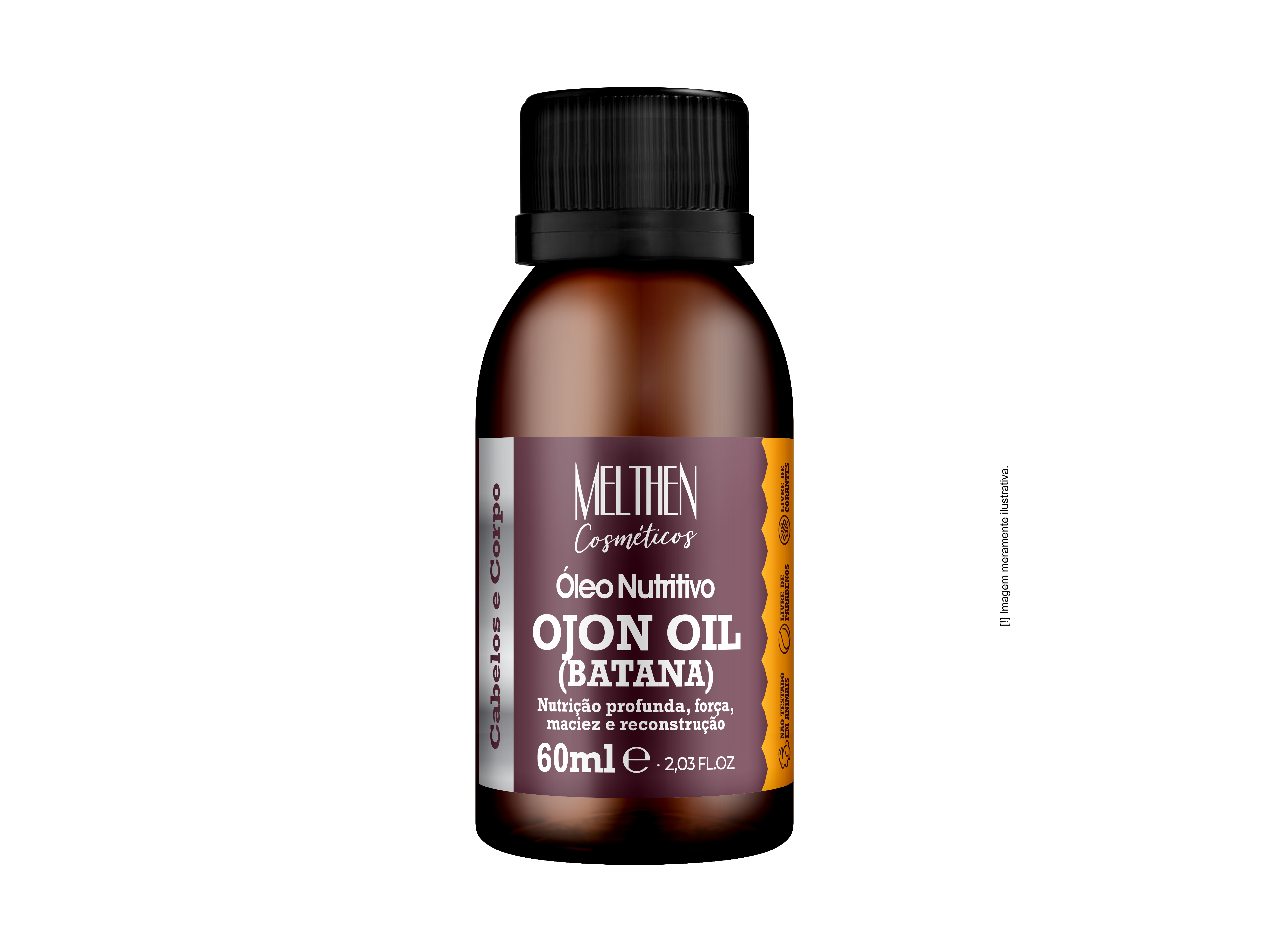 OLEO CABELOS CORPO NUTRITIVO OJON OIL 60ml