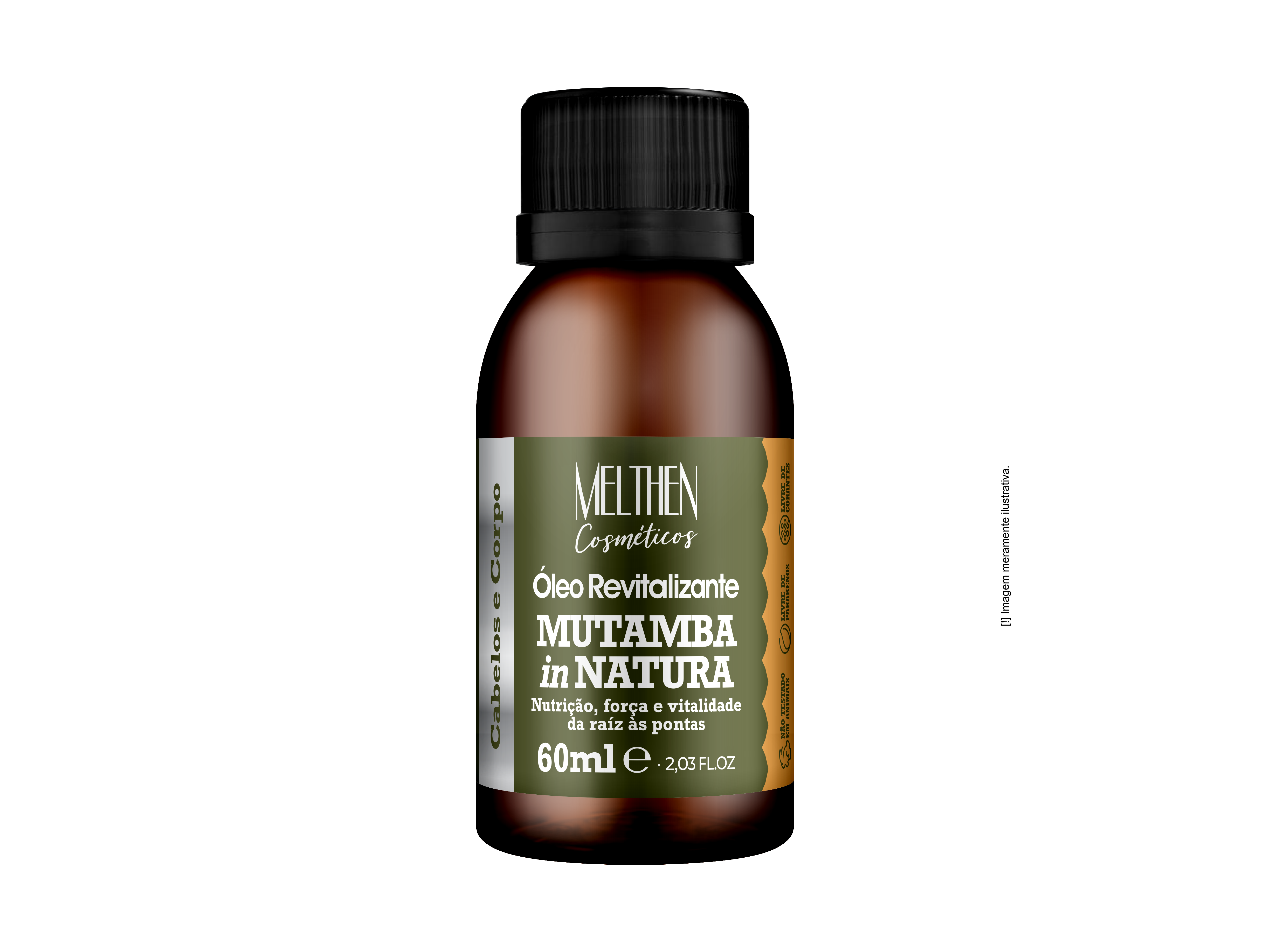 OLEO CABELO E CORPO MUTAMBA  NATURA 60ml
