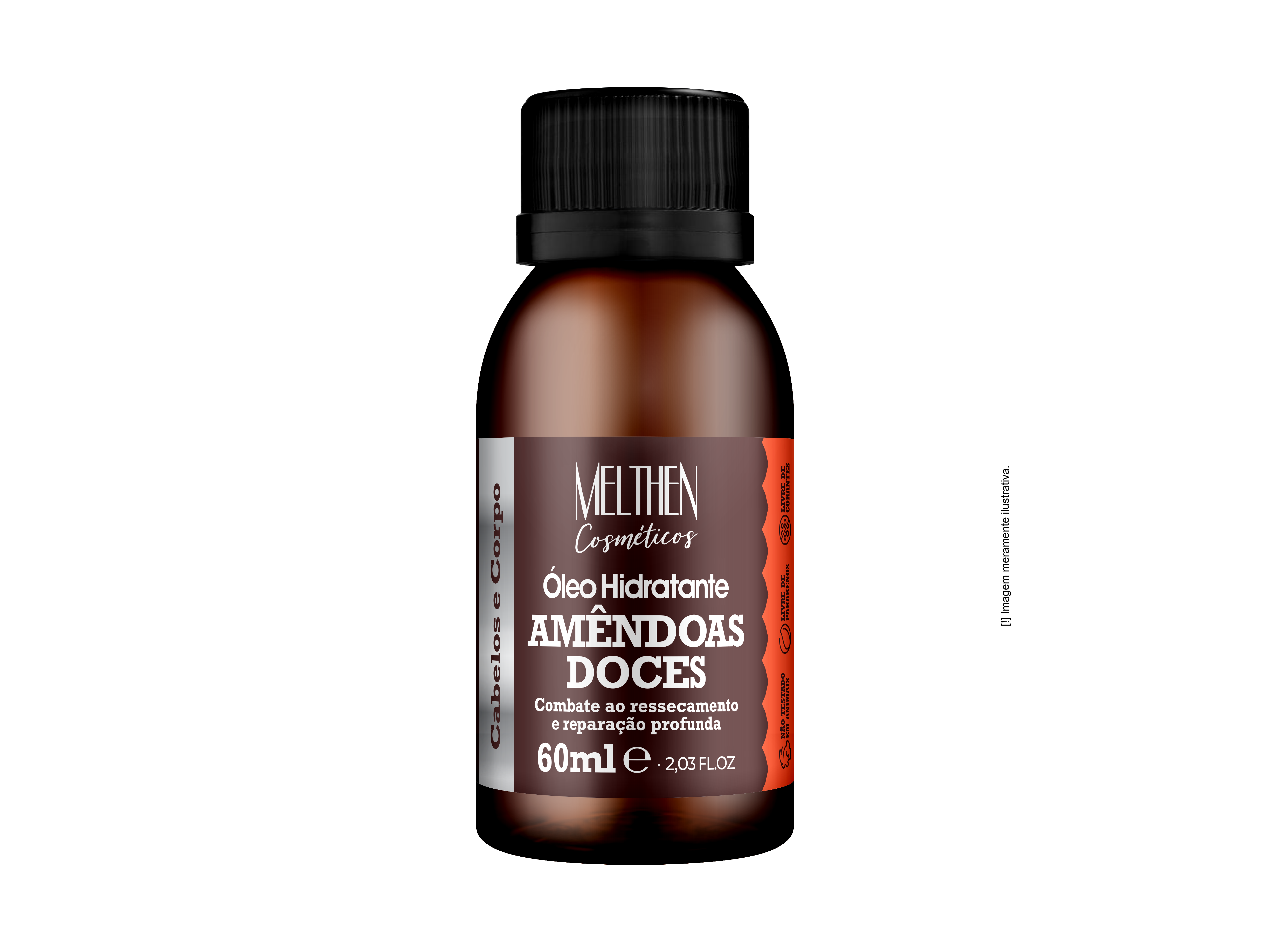 OLEO CABELO E CORPO AMENDOAS DOCES 60ml