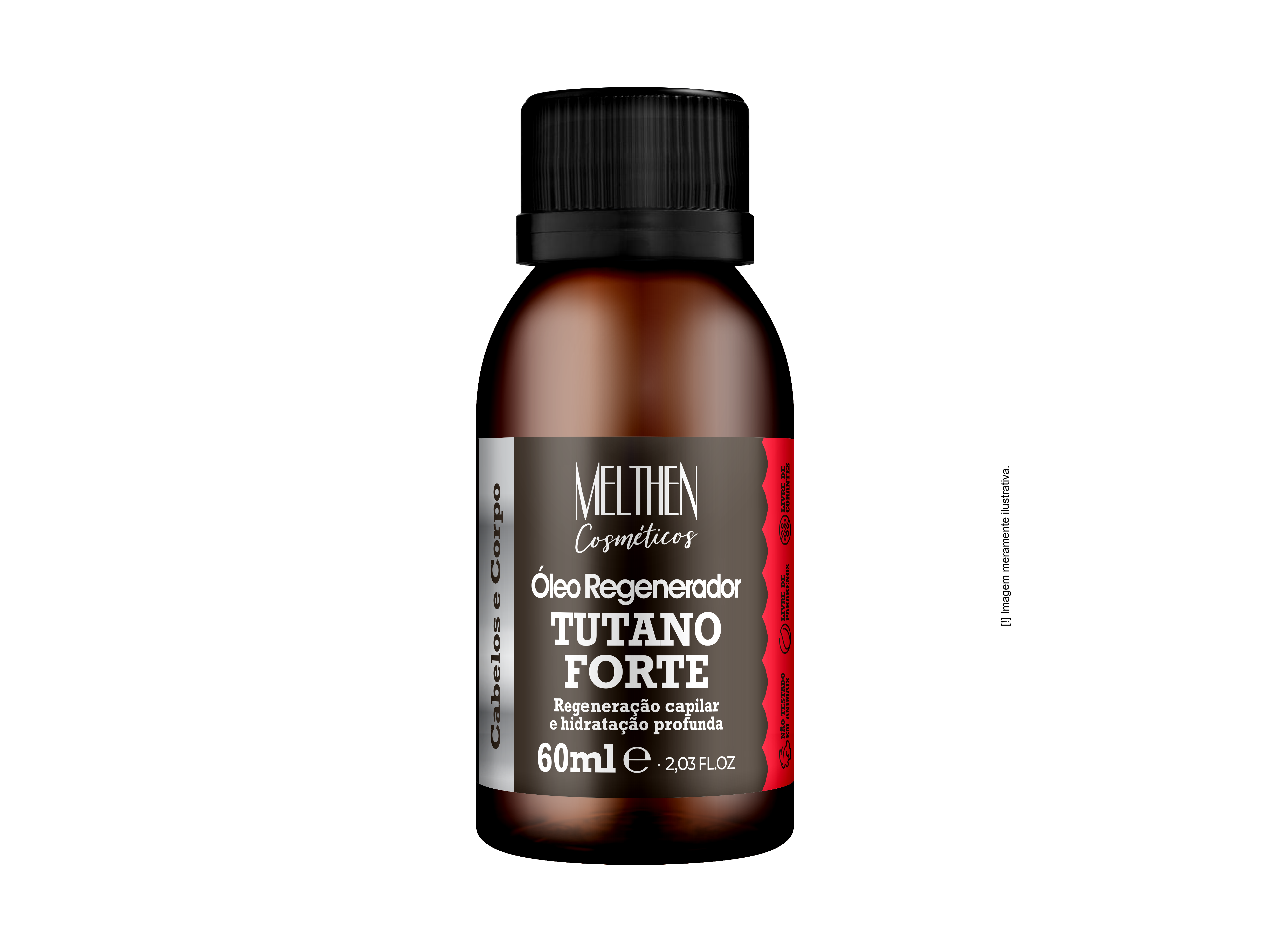 OLEO CABELO E CORPO TUTANO FORTE 60ml