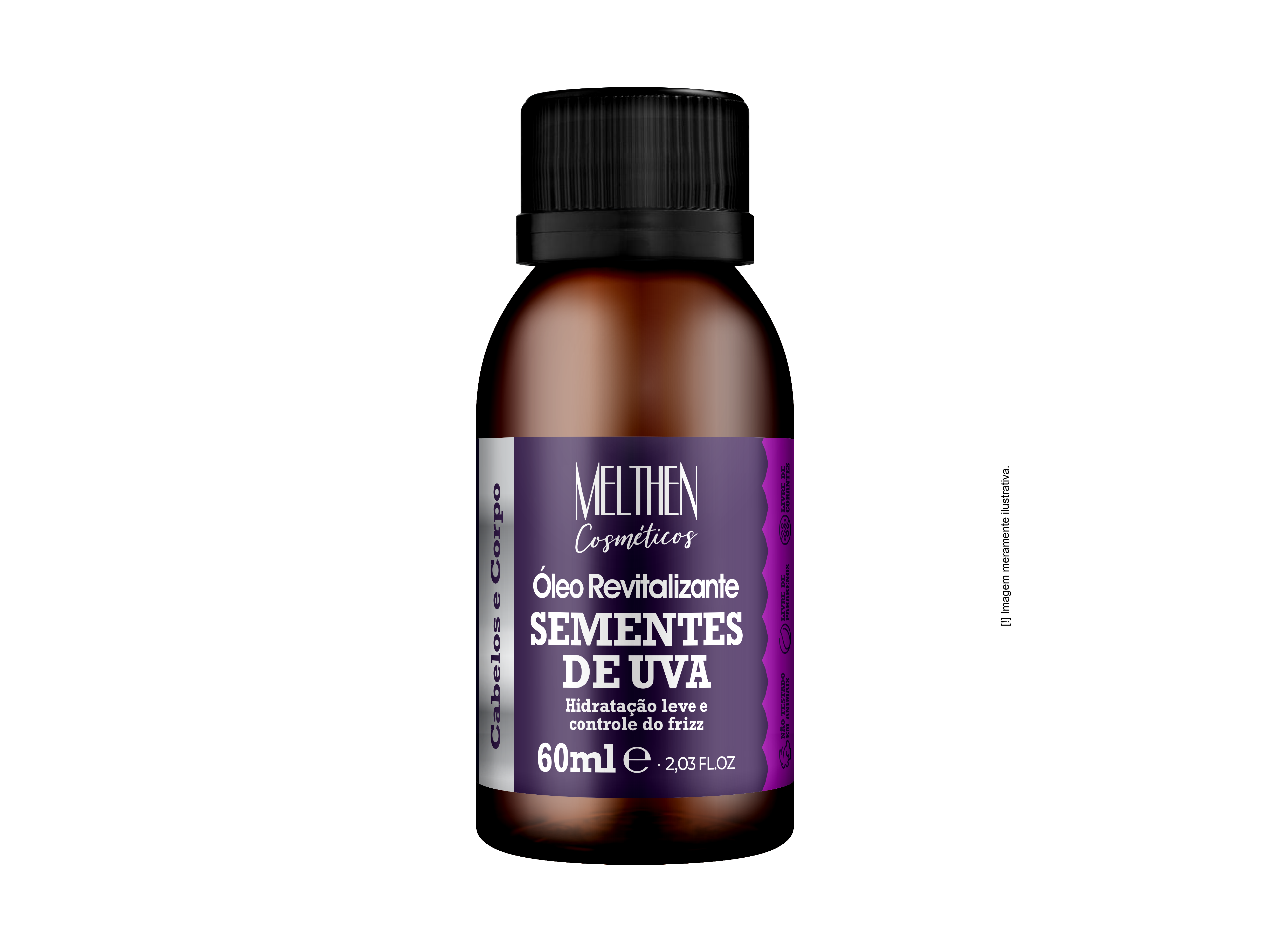 OLEO CABELO E CORPO SEMENTE UVA 60ML