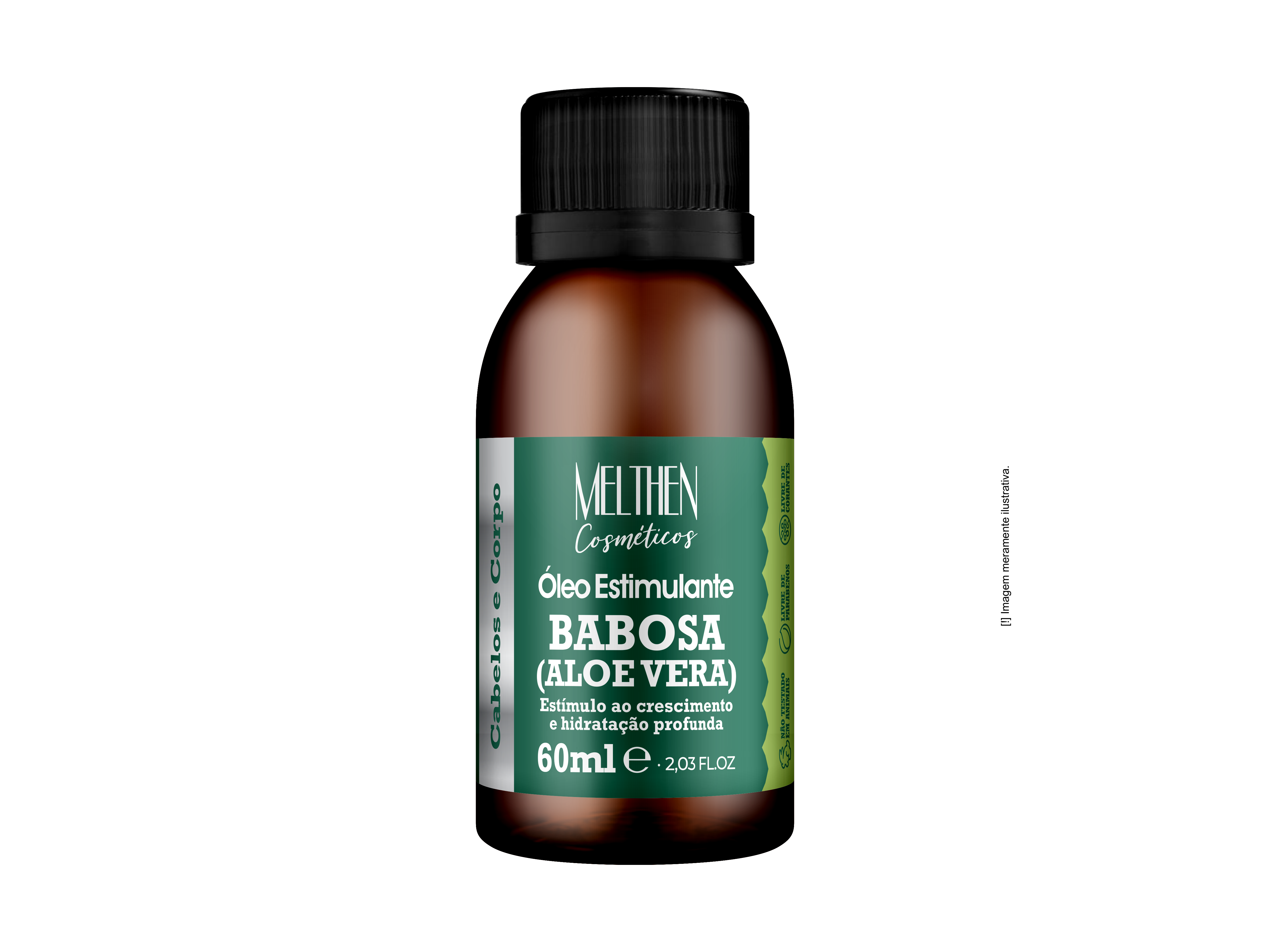 OLEO CABELO E CORPO BABOSA 60ML