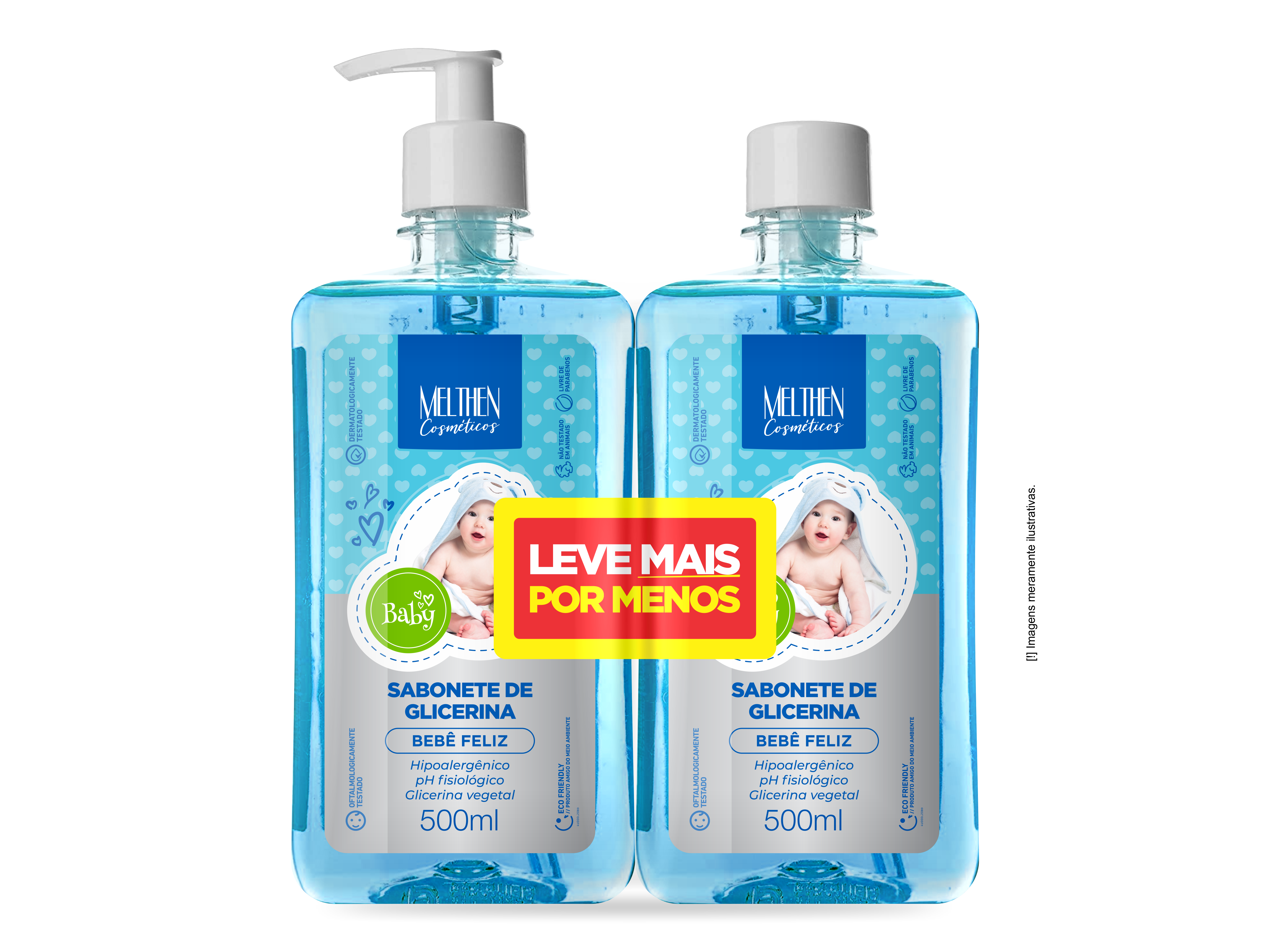 KIT BABY SAB GLIC BEBE FELIZ  500ML LEVE ...