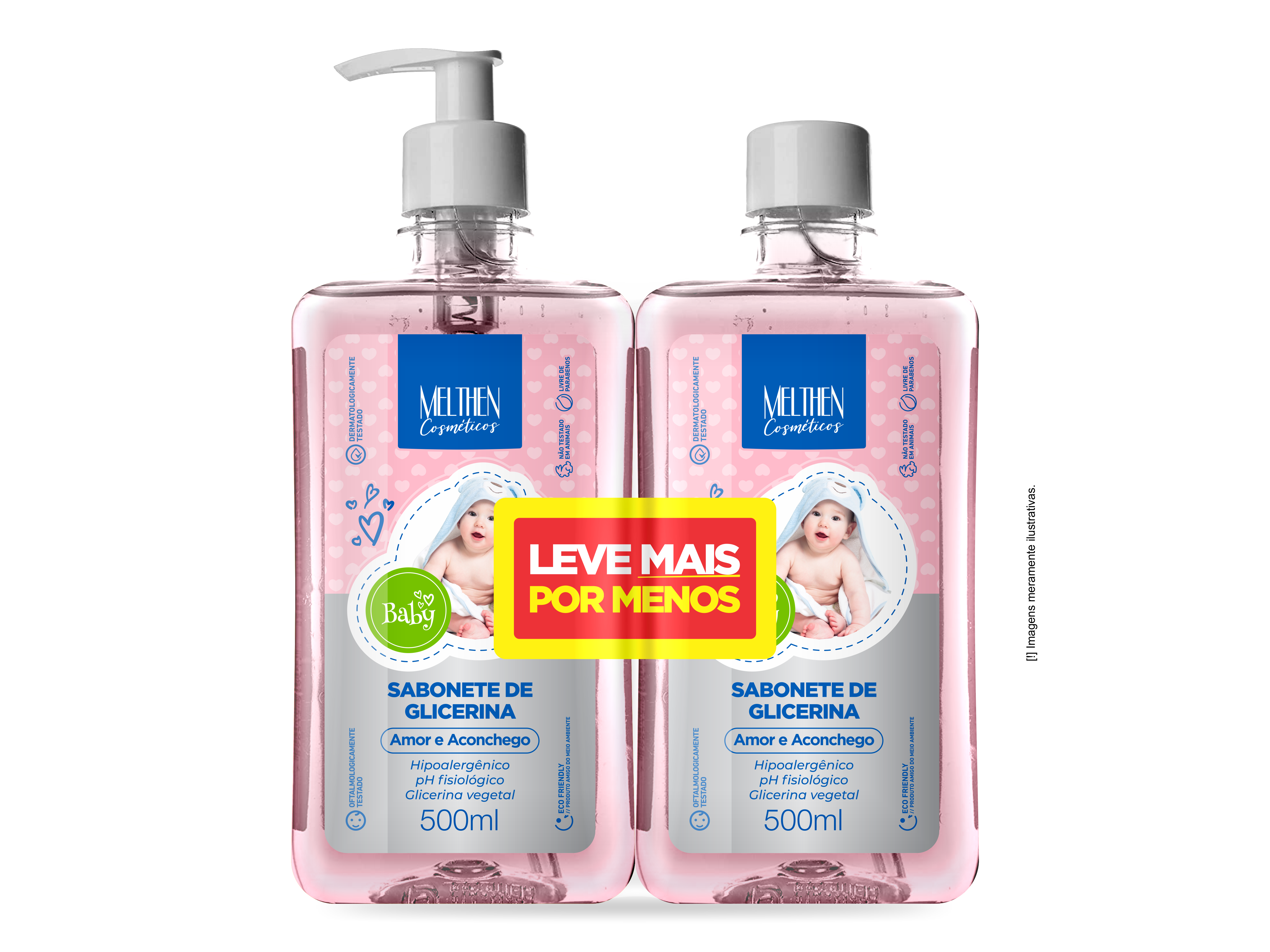 KIT BABY SAB GLIC AMOR E ACONCHEGO 500ML ...