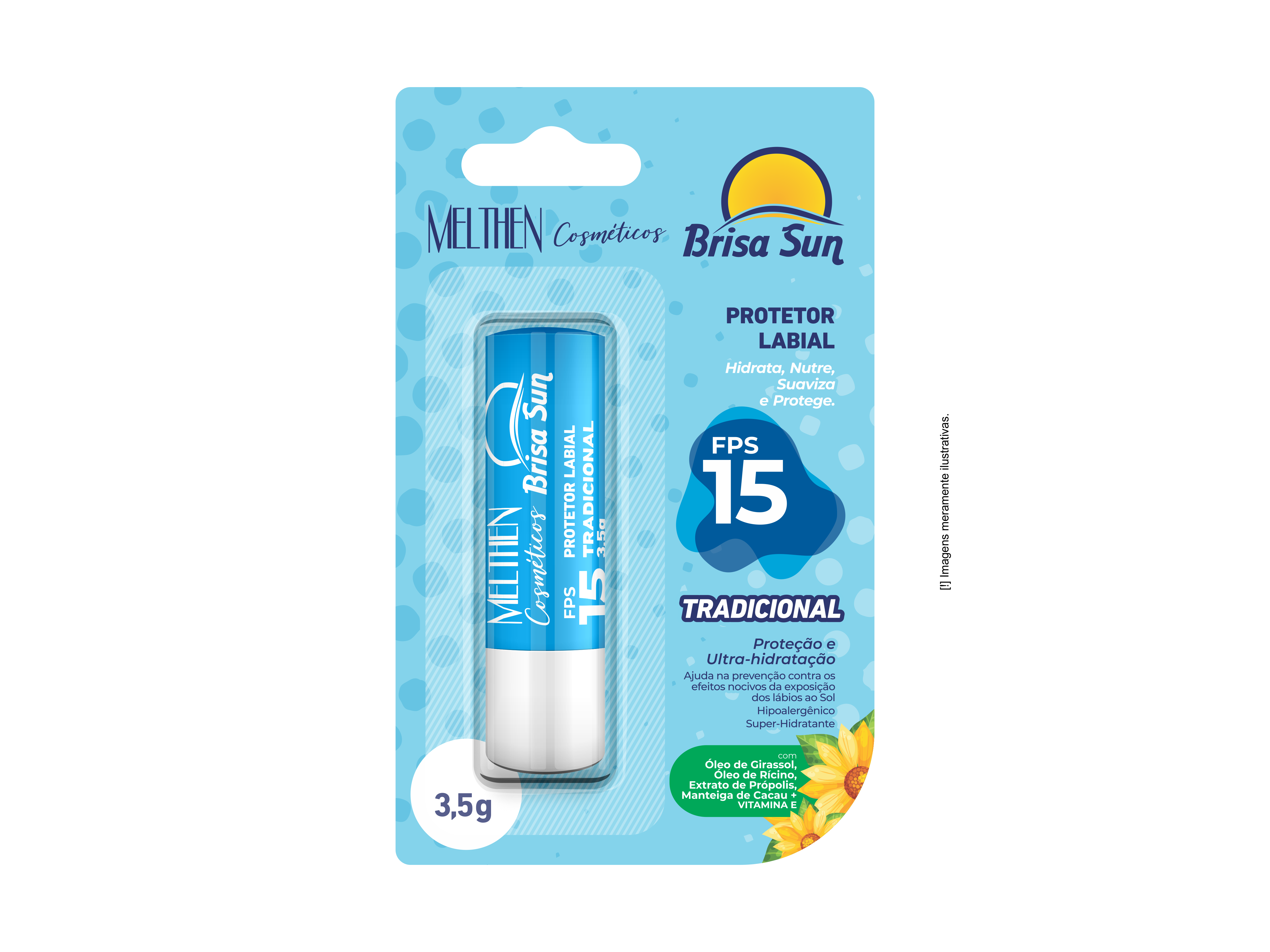 PROTETOR LABIAL FPS 15 TRAD 3,5G