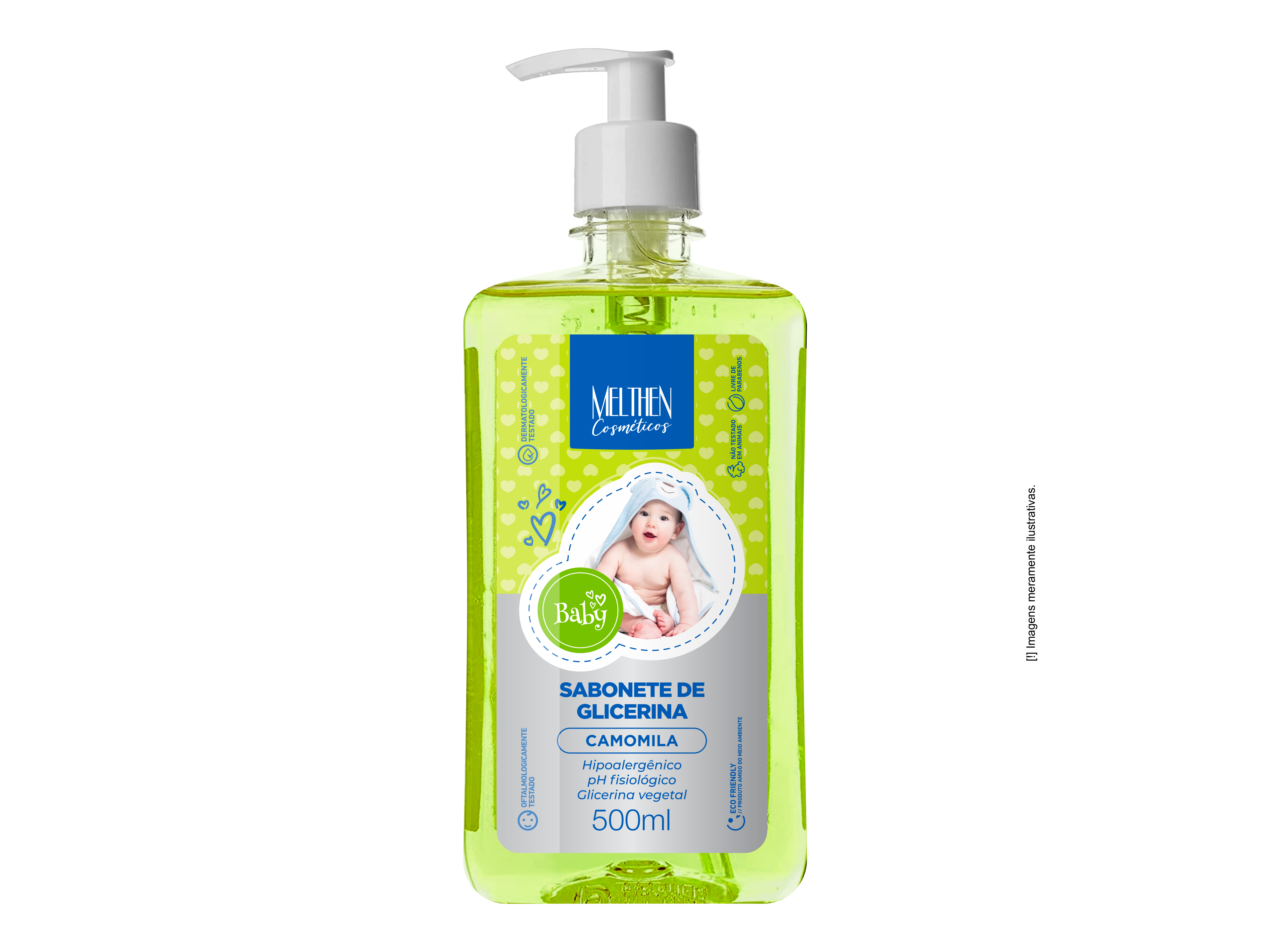 BABY SAB GLICERINA 500ML CAMOMILA