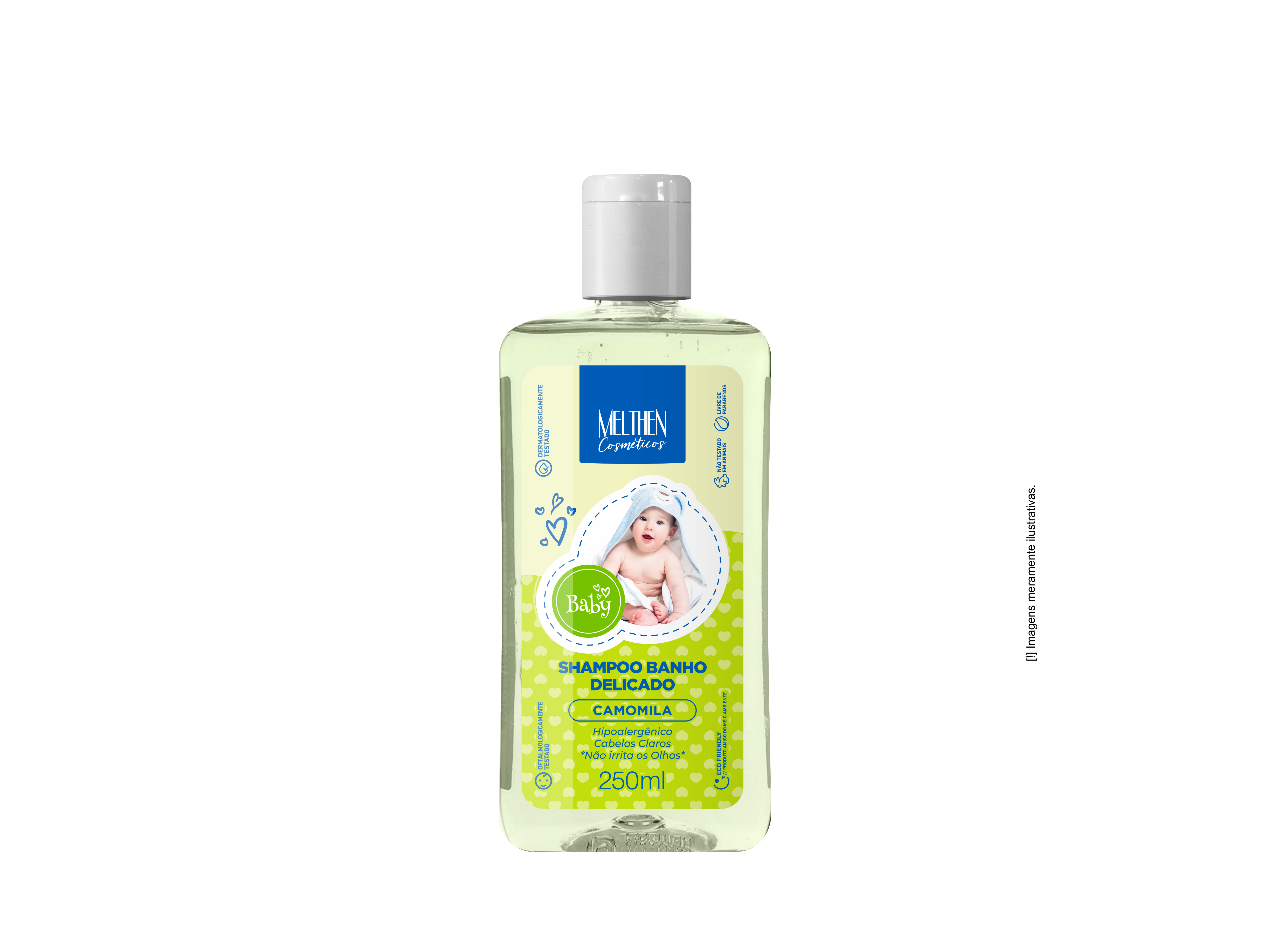 BABY SH DE GLICERINA 250ML CAMOMILA