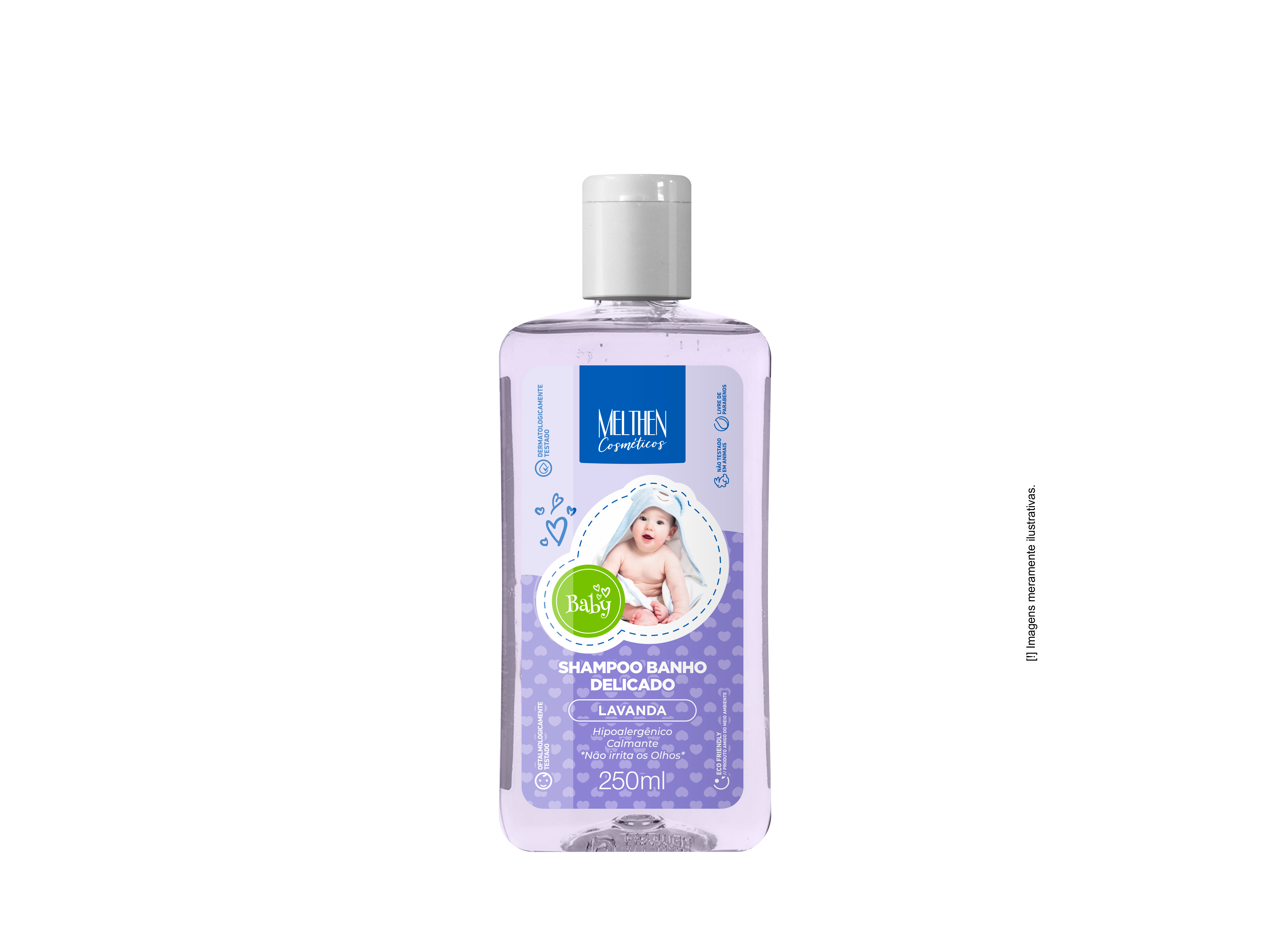 BABY SH DE GLICERINA 250ML LAVANDA