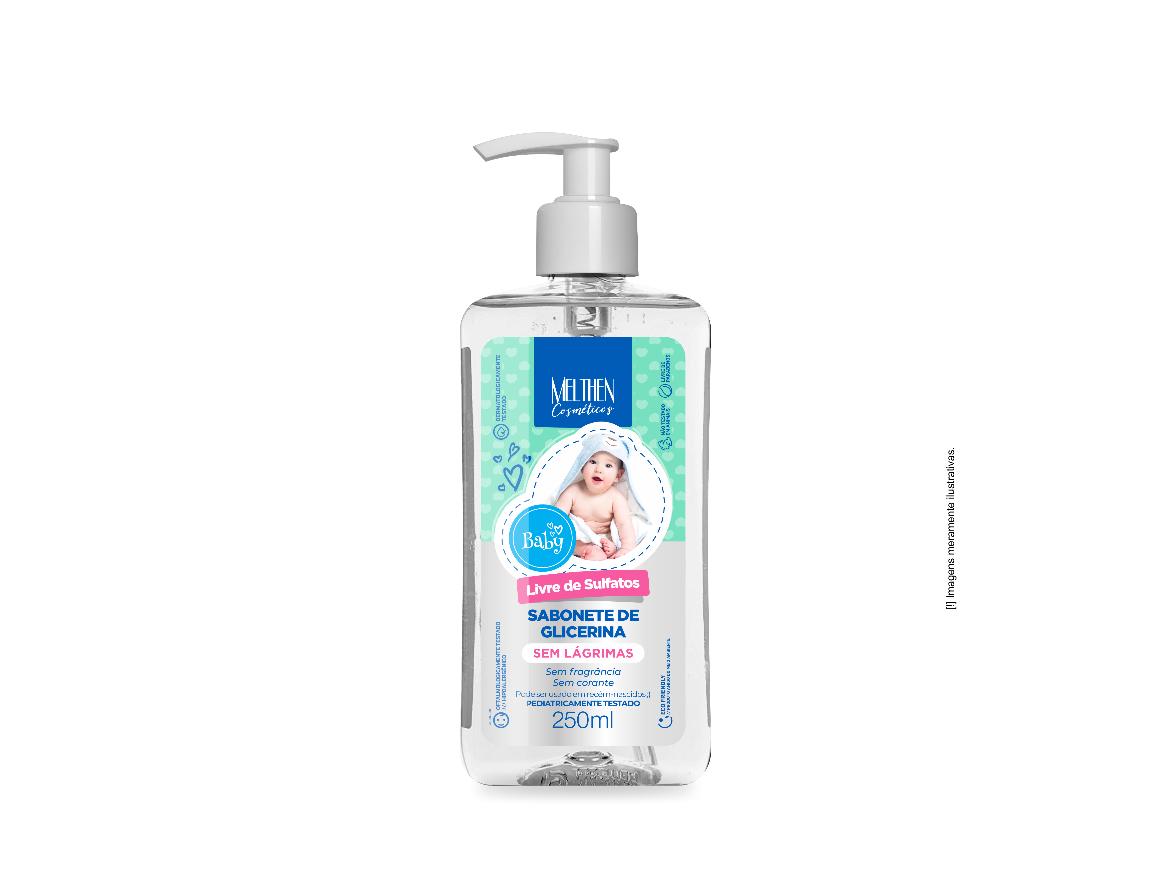 BABY SAB GLICERINA 250ML SEM LAGRIMAS