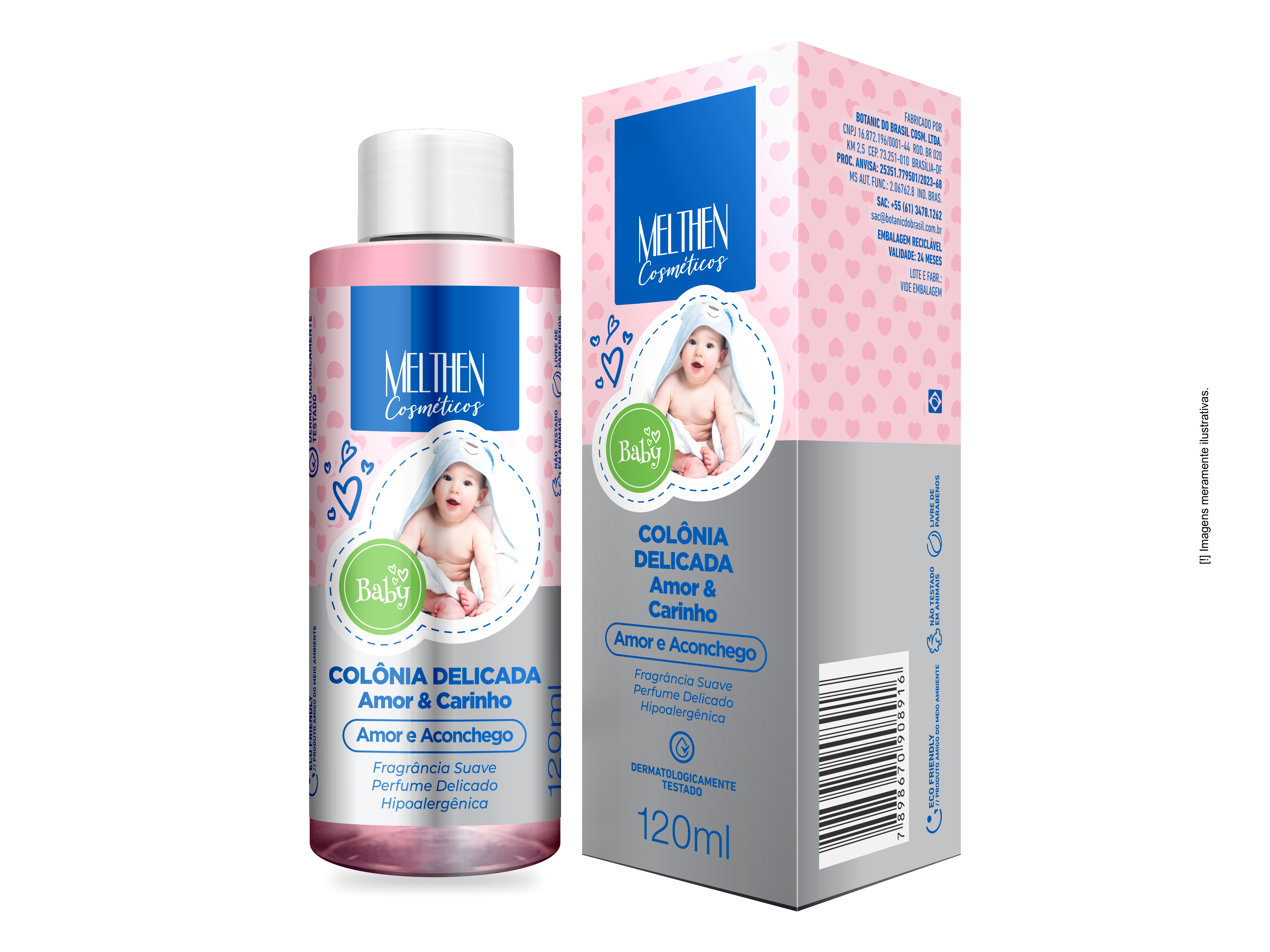 BABY COLONIA DELICADA AMOR & CARINHO AMOR...