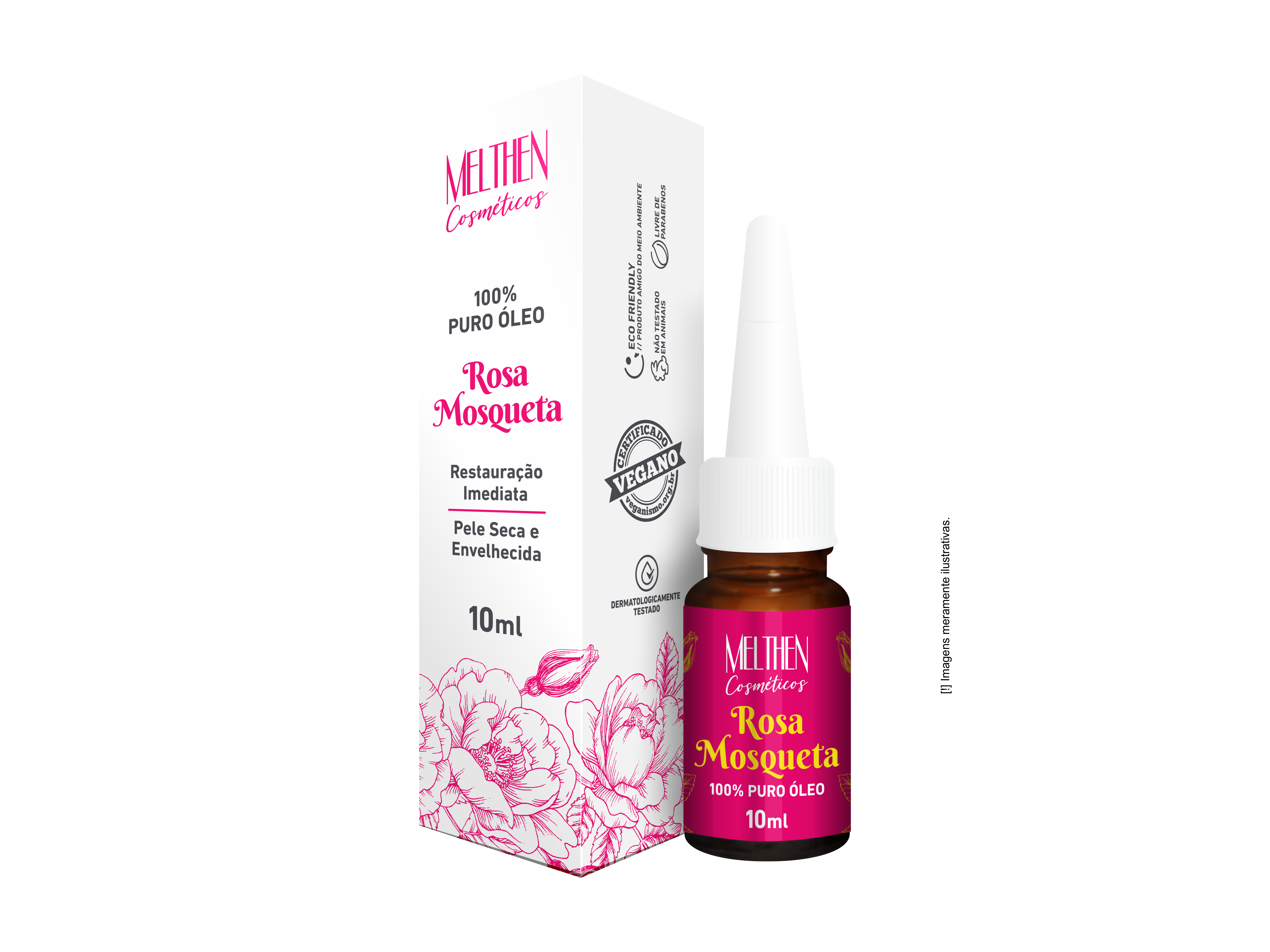 OLEO DE ROSA MOSQUETA 10ML MELTHEN